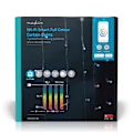 Miniatyrbillede 9 af 9: SmartLife jluelys | Gardin | Wi-Fi | RGB | 180 LED's | 3 m | Android™ / IOS