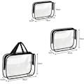 Miniatyrbild 10 av 11: Transparent necessär 3in1 Soulima 21448