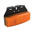 Pikkukuva 1 / 4: Sivuvalaisin 12/24V keltainen 110x40mm LED pidikkeellä