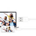 Pikkukuva 6 / 9: USB-A - Lightning MFI -kaapeli 1,8 m sertifioitu valkoinen