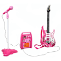 Miniatyrbillede 2 af 7: Guitar + mikrofon + forstærker rose 22407