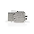 Miniatyrbillede 3 af 9: Keystone | CAT6 | RJ45 Hun | S/FTP | Metal | Box