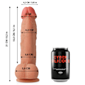 Pikkukuva 3 / 8: Cyber ​​Silicock - Saul Ultra Realistic pehmeä nestesilikoni 21 cm -O- 4,2 cm