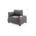 Miniatyrbillede 9 af 9: 1-sædet sofa flyve venstre - Beige v2