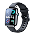 Miniatyrbillede 1 af 9: JR-FT5 Fit-Life Series Smartwatch med Opkaldsbesvarelsesfunktion - Sort