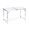 Miniatyrbillede 6 af 10: Turistbord foldbart campingbord hvid plade 120 x 60 cm