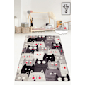 Pikkukuva 1 / 3: Hallimatto (80 x 150) Cats Grey Djt