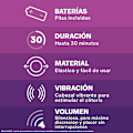 Miniatyrbillede 3 af 4: Durex - Intens Diablillo Vibrerende Penis Ring
