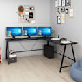 Miniatyrbillede 2 af 6: Study Desk Team L - Sort