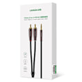 Pikkukuva 5 / 9: Kaapeli audio kuparijohto 3,5 mm minijakki - 2x RCA 2m