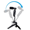 Pikkukuva 4 / 5: Grundig ED-38135: 3-in-1 Selfie Studio Vlogging Kit, jossa on valaistus, mikrofoni ja jalusta