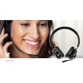Miniatyrbillede 8 af 9: PC-headset | On-Ear | Stereo | Bluetooth | Fold-Away Mikrofon | Sort