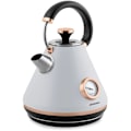 Miniatyrbillede 6 af 9: Elkedel med termometer, 1,7L, grå, BD-701