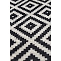 Pikkukuva 3 / 3: Matto (160 x 230) Musta Valkoinen