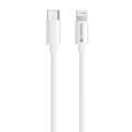 USB-C till Lightning Kabel 2m Vit
