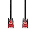Pikkukuva 2 / 3: CAT6 Verkkokaapeli | RJ45 uros | RJ45 uros | U/UTP | 2.00 m | Pyöreä | PVC | Musta | Label