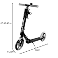 Miniatyrbillede 3 af 9: Spidoo scooter grå Kruzzel 25629