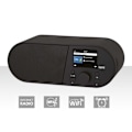 Miniatyrbillede 1 af 7: i105 WLAN internetradio med 2,4 tommer farveskærm Sort