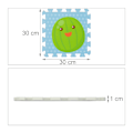 Miniatyrbild 5 av 8: Pusselmatta Frukt