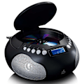 Miniatyrbillede 6 af 8: Bærbar radio CD/MP3 med USB og Bluetooth Sort