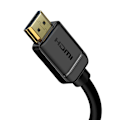 Miniatyrbillede 2 af 9: HDMI 2.0 kabel 4K 60 Hz 3D HDR 18 Gbps 1 m sort