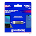 Miniatyrbillede 1 af 5: Pendrive 128GB to USB 3.2 stik + USB-C OTG ODA3 sølv