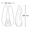 Miniatyrbillede 7 af 8: Shunga - Aiko Intim Massager Sort