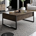 Miniatyrbillede 1 af 5: Sofabord Luxe - Valnød, Sort
