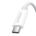 Miniatyrbillede 7 af 9: Kabel USB-C - USB-C 240W PD 8K 60Hz 40Gb/s 1m hvid
