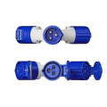 Miniatyrbillede 5 af 7: CEE 3-vejs splitter 16A