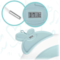 Miniatyrbillede 2 af 9: Babybadekar med termometer RK-282 Hvid/Blå