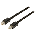 Pikkukuva 3 / 4: Mini DisplayPort Kaapeli Mini DisplayPort Uros - Mini DisplayPort Uros 2.00 m Musta