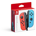 Miniatyrbillede 1 af 3: Nintendo Joy-Con Pair - spilcontrollerpar, neonrød og neonblå, Switch