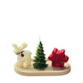 Miniatyrbillede 2 af 2: Lysesæt (4 stk) Julelyssæt2