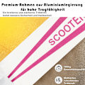 Miniatyrbillede 5 af 5: Scooter scooter sammenfoldelig sparkescooter højdejusterbar 100 kg lastekapacitet sparkescooter med 2 LED hjul pink