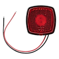 Pikkukuva 3 / 7: Takavalot 9-30V punainen 61 x 61 mm LED