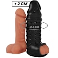 Miniatyrbillede 1 af 11: Virilxl - Penis Extension And Sheath V11 Black