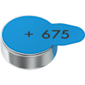 Pikkukuva 2 / 2: Kuulokojeen paristo 675 / A675 / PR44 6 kpl
