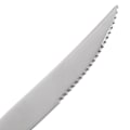 Miniatyrbillede 3 af 6: To takkede knive i rustfrit stål til pizza og bøffer