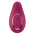 Pikkukuva 3 / 5: Satisfyer - Dipping Delight Lay-On Vibrator punainen