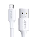 Pikkukuva 1 / 7: PVC-kaapeli USB0-A - microUSB 480 Mb/s 1m valkoinen