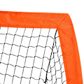 Miniatyrbild 10 av 10: Fotbollsmål, fotbollsnät, set med 2 minimål, hopfällbar, metall, Oxford-tyg, för barn, utomhus, orange, 183 x 90 x 90 cm