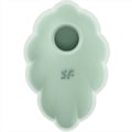 Miniatyrbild 2 av 6: Satisfyer - Cloud Dancer Green Air Pulse Vibrator