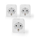 Miniatyrbillede 3 af 9: SmartLife Smart Plug | Wi-Fi | Effektmåler | 3680 W | Type F (CEE 7/7) | 0 - 55 °C | Android™ / IOS | Hvid