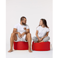 Pikkukuva 7 / 9: Garden Pouffe Pyöreä Pouf - punainen