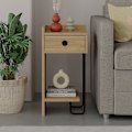 Miniatyrbillede 1 af 9: Natbord Sirius Left - Eg v2