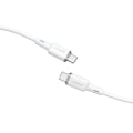 Miniatyrbillede 2 af 9: USB-C kabel 60W 20V 3A 1,2m hvid