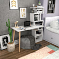 Miniatyrbillede 2 af 5: Studiebord Vina - Hvid