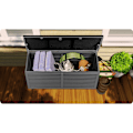 Miniatyrbillede 6 af 9: Havekasse 143 x 57 x 53,5 cm, 390 liter, sortgrå
