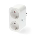 Miniatyrbillede 1 af 9: SmartLife Smart Plug | Wi-Fi | IP21 | Effektmåler | 3680 W | Type F (CEE 7/7) | 0 - 55 °C | Android™ / IOS | Hvid | 1 stk.